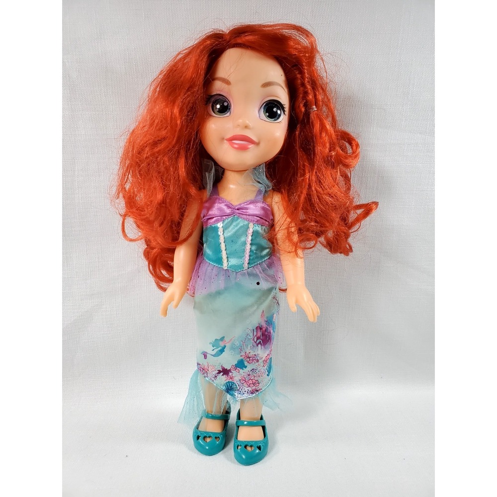 Disney Princess Ariel Toddler Doll Jakks Pacific Little Mermaid Red Hair Outfit